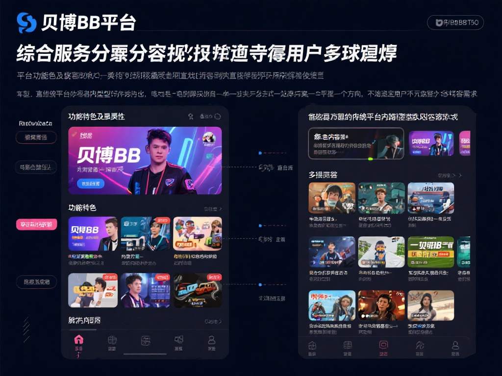 功能特色及内容丰富度的比较
平台的功能设置和内容