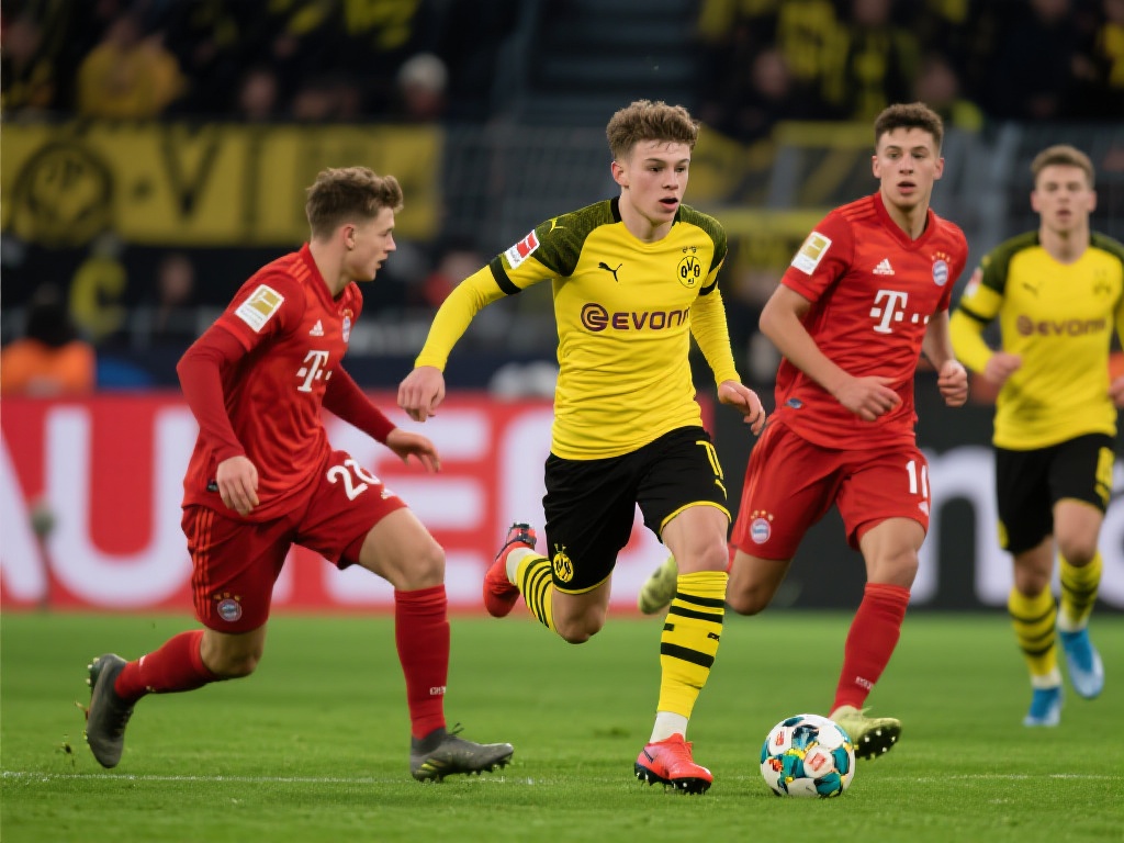 反观多特蒙德，他们一如既往地依靠年轻球员的爆发力和