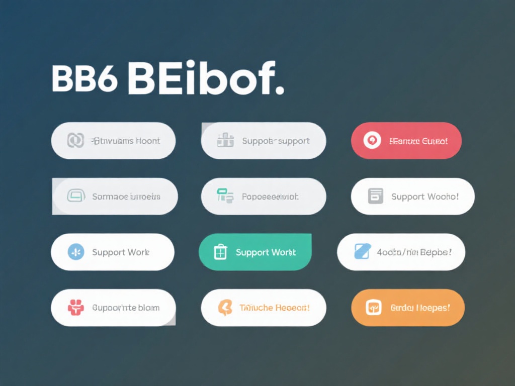 获得即时支持的主要途径
为了方便用户解决问题，B